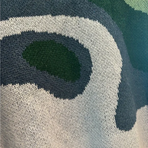 Colorful Abstract Pattern Sweater - Picture 2 of 3